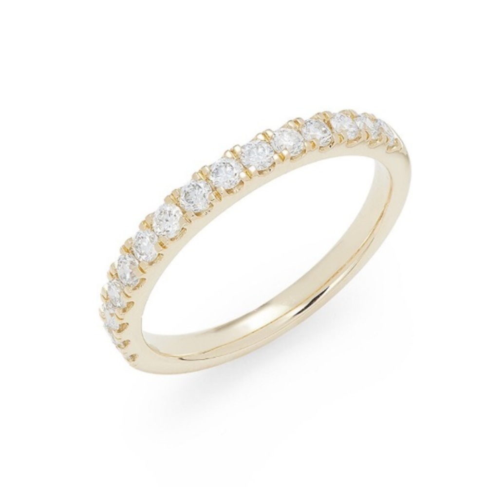 Saks Fifth Avenue 14K Yellow Gold Ring with Lab-grown Diamonds